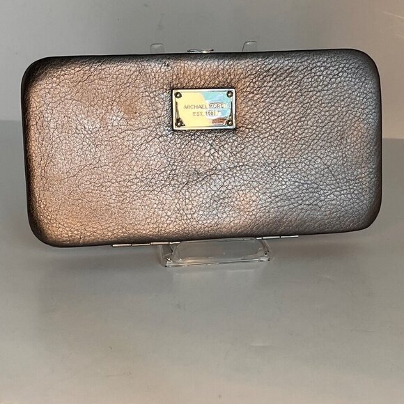 Michael Kors Hard-Shell Clutch - Picture 1 of 16